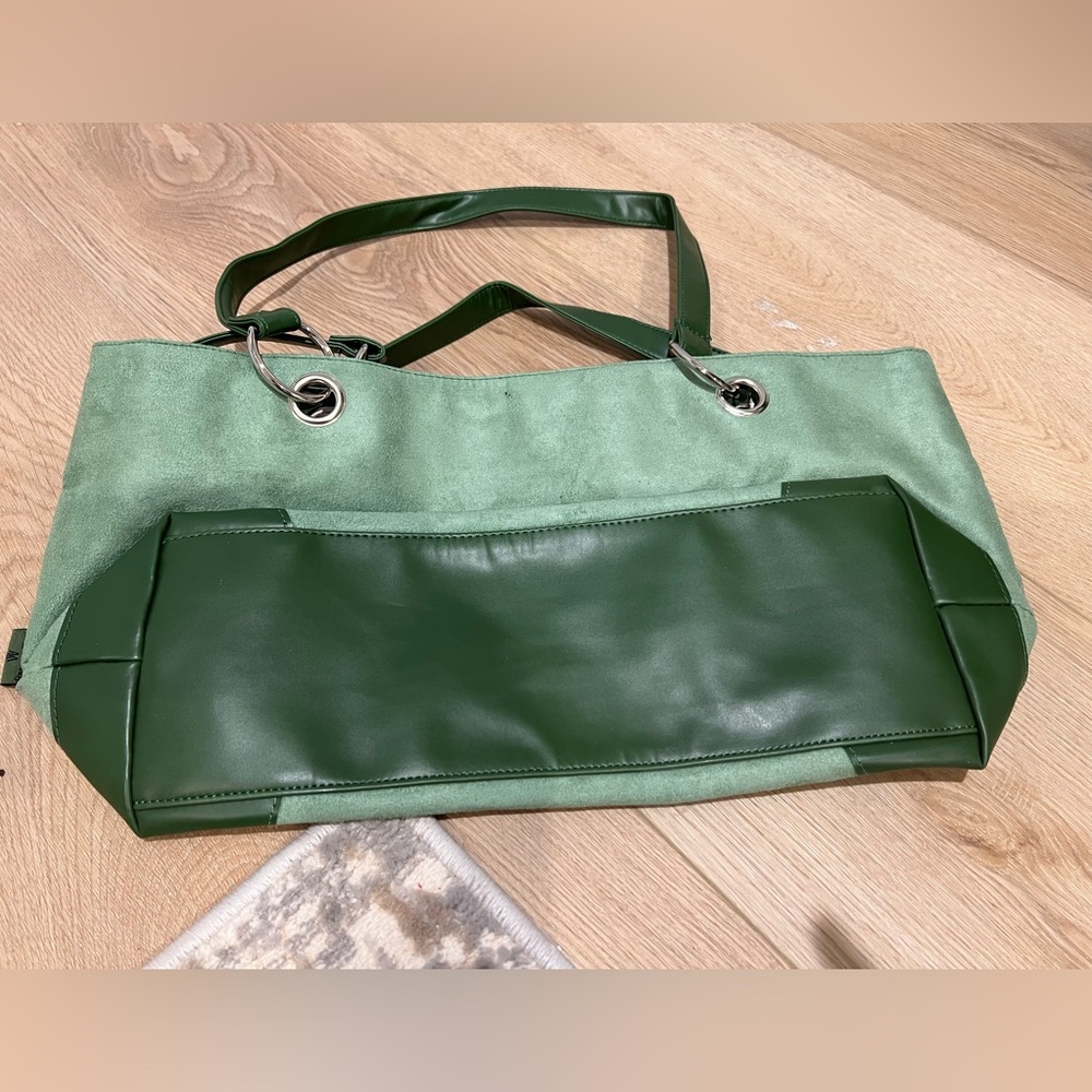 NWOT Graham Webb Medium Suede Purse - Picture 5 of 15